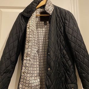 Coach women’s black coat. Size small.